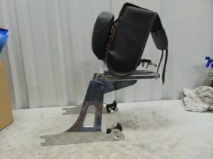 n[[ X[XgbvXeb` O\V[V[o[ 06-UP FXD _Ci QbWbNobOt Harley Smooth Top Stitch Detachable Sissy Bar 06-UP FXD Dyna W/ Luggage Rack Bag