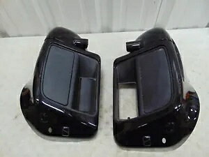 �A�t�^�[�}�[�P�b�g �r�r�b�h �u���b�N �t�F�A�����O �����[ 14-23 �c�[�����O ��� P/N: 57100257DH Aftermarket Vivid Black Fairing Lowers 14-23 Touring Air Cooled P/N: 57100257DH