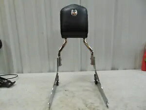 n[[105NLOpbZW[obNXgpbhAV[V[o[ƃTChv[gt Harley 105th Anniversary Passenger Backrest Pad with Sissy Bar and Side Plates