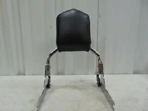 N[̎O\ȃTChv[gAV[V[o[ApbZW[[obNXgpbh Chrome Detachable Side Plates, Sissy Bar and Passenger Low Backrest Pad