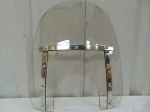 Memphis Shades �X���� 15 �C���` �\�[���[ �t�����g�K���X �|���b�V�� �X�g���b�v P/N: MEM4119 Memphis Shades Slim 15 Solar Windshield Polished Straps P/N: MEM4119 �y���s�A���i�z