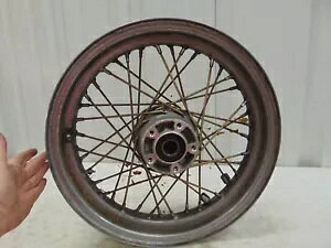 n[[_rbh\ 00-04 FLHT 16 C` [X 40 X|[N tg zC[ P/N: 40960-00 Harley Davidson 00-04 FLHT 16" Laced 40 Spoke Front Wheel P/N: 40960-00