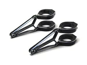 48mm - 49mm tH[NNvtoCNwbhCguPbggrbgA~jE Motorbike Headlight Brackets with 48mm - 49mm Fork Clamps Retro Billet Aluminium