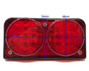 LED �t���b�V���}�E���g�X�g�b�v�e�[�����C�g �z���_ �S�[���h�E�B���O GL 1200 1500 1800 �p�j�A�p LED Flush Mount Stop Taillight for Honda Goldwing GL 1200 1500 1800 Panniers �y���s�A���i�z