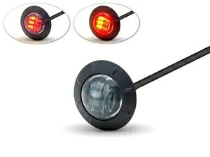I[goC LED Xgbve[Cg 2C` 50mm X[NY JtF[T[vWFNgoCNp Motorcycle LED Stop Tail Light 2" 50mm Smoked Lens for Cafe Racer Project Bike