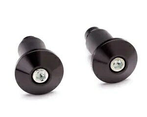 �I�[�g�o�C�o�[�G���h�E�F�C�g�u���b�N���}�n XJR XJ6 MT 125 01 03 07 09 10 SP Motorcycle Bar End Weights BLACK for Yamaha XJR XJ6 MT 125 01 03 07 09 10 SP �y���s�A���i�z