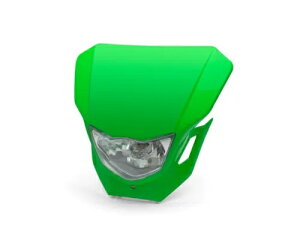 oCNsbgoCNwbhCg}XNvdƎtXgbvŊȒPɃtBbg Motorbike Pit Bike Headlight Mask Lamp Easy Fit with Bulb and Mounting Straps