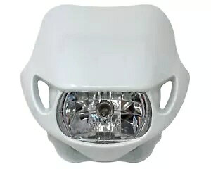 wbhCg̓z_ XR CR 100 R 200 R 250 R 400R zCg 12V/35W gNX Gf[ɓK܂B Headlight Fits Honda XR CR 100 R 200 R 250 R 400R WHITE 12V/35W Motocross Enduro