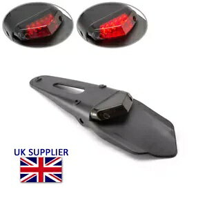 LED XgbvCg e[Cg Kawasaki X[p[g gCoCN gNX X[NYp LED Stoplight Taillight for Kawasaki Supermoto Trail Bike Motocross Smoked Lens