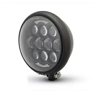 LED wbhCg }bgubN n[[_rbh\ X|[cX^[ ACA 883 1200 vWFNgp LED Headlight Matt Black for Harley Davidson Sportster Iron 883 1200 Project