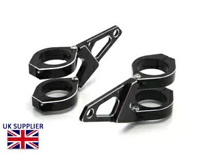 I[goC̃wbhCguPbg 46-47 ~[gJtF[T[ubgXNu[i Motorcycle Headlight Brackets 46-47mm Cafe Racer Brat Scrambler HIGH QUALITY