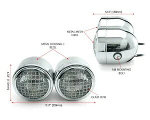 oCN Xg[gt@C^[ wbhCg bV O }n XJR1200 1300 V-Max 1200p Motorbike Streetfighter Headlight Mesh Grill for Yamaha XJR1200 1300 V-Max 1200