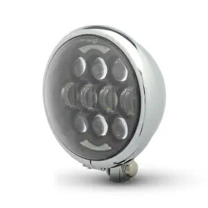 LED wbhCg fB[vN[ n[[_rbh\ X|[cX^[ ACA 883 1200 vWFNgp LED Headlight Deep Chrome for Harley Davidson Sportster Iron 883 1200 Project