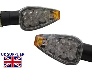 XYL GSXR600 GSXR750 1000 1100 GSX1300 pV[gubN LED E }[NtCWP[^[ Short Black LED E-Marked Indicators for Suzuki GSXR600 GSXR750 1000 1100 GSX1300