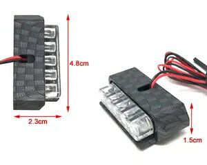 �z���_ CBR 900 1000 RR Fireblade �p�J�[�{�� LED ���C�Z���X�i���o�[�v���[�g���C�g LED Licence Number Plate Light in Carbon for Honda CBR 900 1000 RR Fireblade �y���s�A���i�z