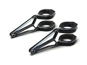 44mm - 45mm tH[NNvtoCNwbhCguPbggrbgA~jE Motorbike Headlight Brackets with 44mm - 45mm Fork Clamps Retro Billet Aluminium