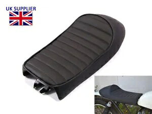 ubNI[goCV[gThXNu[ubgoCNJtF[T[Xg[gt@C^[p Black Motorcycle Seat Saddle for Scrambler Brat Bike Cafe Racer Streetfighter