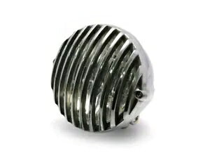 n[[_rbh\ _Ci vWFNg 4 1/2C` 12V 35W |bVOpwbhCg Headlight for Harley Davidson Dyna Project 4 1/2" 12V 35W Polished Alloy Grill