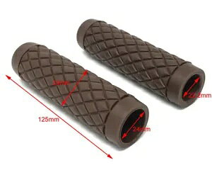 oCNnhObv uE BMW R45 R65 R80 R100 JtF[T[ ubg XNu[p Motorbike Hand Grips Brown for BMW R45 R65 R80 R100 Cafe Racer Brat Scrambler