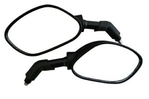 ^oCNTChAr[~[ M10 10mm ElWƍlW̃yA LARGE Motorbike Side Rear View Mirrors M10 10mm Right & Left Hand Thread PAIR