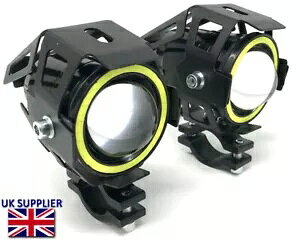 vWFN^[ 10W LED X|bgCg + zCg Halo O Yamaha Super Tenere 750 1200 p Projector 10W LED Spotlights + White Halo Rings for Yamaha Super Tenere 750 1200