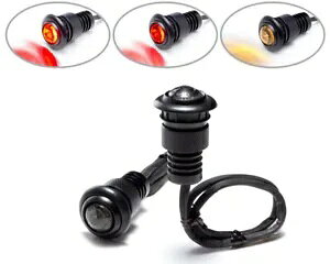 }CN~j LED CWP[^[ hCrOu[LXgbve[CgtAECJ[ Micro Mini LED Indicators Rear Turn Signals with Driving Brake Stop Taillights