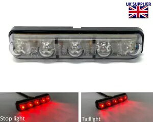 oCN̉וP[Xp̕⏕Iȏ^ڗȂ LED Xgbv e[ Cg Supplementary Small Discreet LED Stop Tail Light for Motorbike Luggage Cases