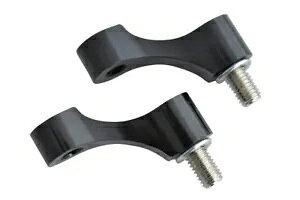 CNC M8 ElW oCN & XN[^[ ~[ CU[ GNXe_[̃yA Pair of CNC M8 Left & Right Thread Motorbike & Scooter Mirror Risers Extenders