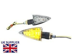 LED �o�C�N�C���W�P�[�^�[ - ���f�U�C�� - ���}�n YZF-R125 R3 R6 R1 MT07 MT09�p LED Motorbike Indicators - Arrow Design - for Yamaha YZF-R125 R3 R6 R1 MT07 MT09 �y���s�A���i�z