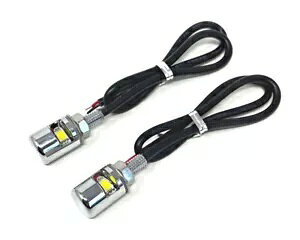 �o�C�N LED �{���g ���C�g �i���o�[ �v���[�g �n�[���[�_�r�b�h�\�� �X�|�[�c�X�^�[�p x2 Motorbike LED Bolt Lights License Number Plate for Harley Davidson Sportster x2 �y���s�A���i�z