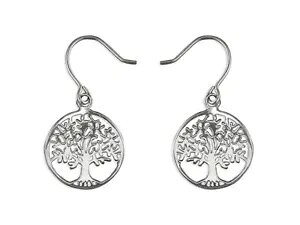 �c���[ �I�u ���C�t �h���b�v �C�������O - �X�^�[�����O�V���o�[ Tree of Life Drop Earrings - Sterling Silver �y���s�A���i�z