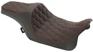 (J) DRAG SPECIALTIES 0801-1116 vf^[ III V[g - _u _Ch - rj[ (OPEN BOX) DRAG SPECIALTIES 0801-1116 Predator III Seat-Double Diamond - Vinyl