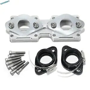 }noV[ 350 YFZ350 Ce[N}jz[hu[c 26 ~[g 28 ~[gYLu^[ For Yamaha Banshee 350 YFZ350 Intake Manifolds Boots 26mm 28mm Carbs Carburetors