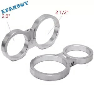 ATV UTV rbg 2 1/2 C` VbN U[o[ }EeBO Nv 2.0 C` [ P[W o[ A~jE ATV UTV Billet 2 1/2" Shock Reservoir Mounting Clamp 2.0" Roll Cage Bar Aluminum