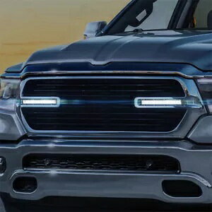 2 �� 6 �C���` LED ���C�g�o�[ �O�����}�E���g�u���P�b�g&�z���t�� Ram 1500 2019-2024�p 2PCS 6 LED Light Bar with Grille Mount Bracket & Wiring for Ram 1500 2019-2024 �y���s�A���i�z