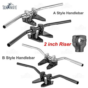 1C` hbOo[ 2C` nho[ CU[ Nv n[[ _Ci \teC X|[cX^[ 883 1200p 1" Drag Bar 2" Handlebar Riser Clamp For Harley Dyna Softail Sportster 883 1200