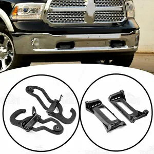 x[ttgtbN Ram 1500 2013-2014 2015 2016 2017 18 wr[f[eBɓK Front Tow Hooks with Bezels Fits Ram 1500 2013-2014 2015 2016 2017 18 Heavy Duty