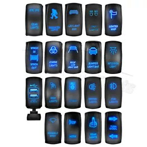 LEDCgbJ[XCb`ON/OFFAArctic Cat Prowler /Wildcat TrailpAX|[cA4X LED Light Rocker Switch ON/OFF for Arctic Cat Prowler /Wildcat Trail, Sport, 4X