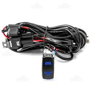 10FT LED ���C�g�o�[�z���n�[�l�X�X�C�b�`�|�����X RZR �����W���[ Can Am X3 �z���_ 10FT LED Light Bar Wiring Harness Switch For Polaris RZR Ranger Can Am X3 Honda �y���s�A���i�z