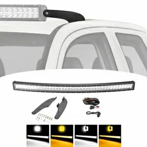 Ao[zCgXg{ 52 C` LED Cgo[ [t}EgC[ 08-2021 g^ ZRCAp Amber White Strobe 52'' LED Light Bar Roof Mount Wire For 08-2021 Toyota Sequoia