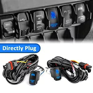 WEISEN LED Cgo[ & TXJb` Cg C[ Lbg Polaris RZR pX oXo[p WEISEN LED Light Bar & Sasquatch Lights Wire Kit For Polaris RZR Pulse Busbar
