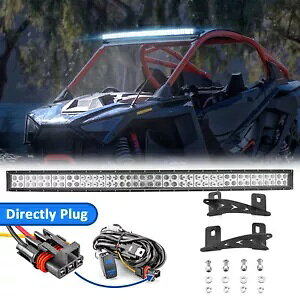 42 C` [t LED Cgo[ uPbg C[ Lbg Polaris RZR Pro R/4 pXoXo[p 42" Roof LED Light Bar Bracket Wire Kit For Polaris RZR Pro R/4 Pulse BusBar