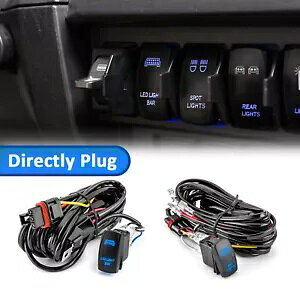 WEISEN LED Cgo[ & LED X|bg Cg C[ Lbg Polaris ʃpX oXo[p WEISEN LED Light Bar & LED Spot Lights Wire Kit For Polaris General Pulse Busbar