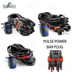 vOAhvC 16 # 14 # 12V LED bJ[ XCb` C[ n[lX |X pX oXo[p Plug N Play 16# 14# 12V LED Rocker Switch Wire Harness For Polaris Pulse Busbar