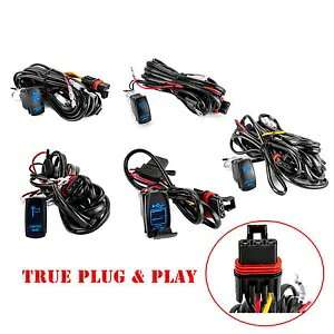 WEISEN �|�����X RZR �v�� XP �p���X�o�X�o�[ LED ���C�g�o�[�X�C�b�`���C���[�n�[�l�X WEISEN For Polaris RZR PRO XP Pulse Busbar LED Light Bar Switch Wire Harness