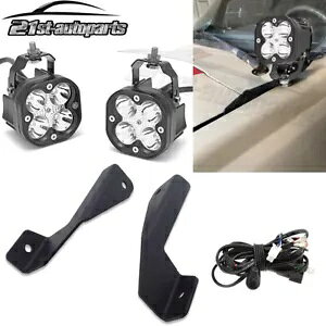 2*40W t[hfBb`Cg LED Lbg 1989-1994 g^ 4 i[/nCbNX/sbNAbvp 2*40W Hood Ditch Light LED Kit For 1989-1994 Toyota 4Runner/ Hilux / Pickups
