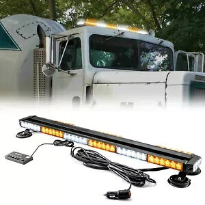 ݎԗp 38 '' 78 LED r[RʃXg{ Cgo[ For Construction Vehicle 38'' 78 LED Rooftop Beacon Double Side Strobe Light Bar