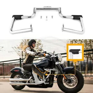 N[ GW K[h NbV o[ n[[ \teC CVO t@bg{[C we[W XvK[p Chrome Engine Guard Crash Bar For Harley Softail CVO Fat Boy Heritage Springer