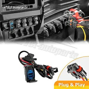 pXp[oXo[vOfAUSB|[gXCb`plRZRvW[N[XPp Pulse Power Bus Bar Plug Dual USB Port Switch Panel For RZR Pro Ranger Crew XP