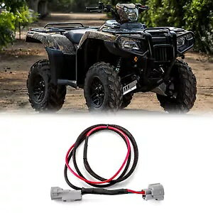 �v���O�A���h�v���C�L�[�I���p���[�n�[�l�X �z���_�t�H�A�}��500/�^����1000(���ׂ�)/�p�C�I�j�A�p PLUG N PLAY KEY ON POWER HARNESS For Honda Foreman 500/Talon 1000(All)/Pioneer